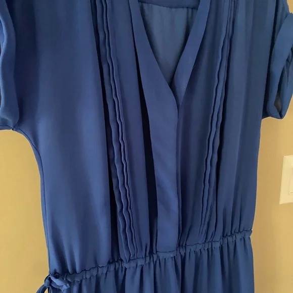 Banana Republic Royal Blue Short Sleeve Dress - Picture 5 of 11